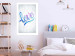Wall Poster Love Composition - colorful English text "love" on a bright background 114425 additionalThumb 2