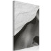 Canvas Desert Shadow (1-part) - Black and White Landscape of Endless Sand 115225 additionalThumb 2