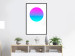 Poster Colorful Circle - geometric abstraction with gradient on white background 117625 additionalThumb 6