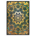 Wall Poster Gold of India - composition with a Zen-style Mandala in golden tones 119025 additionalThumb 18