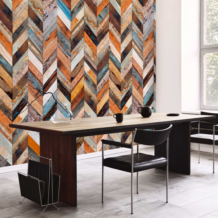 Modern Wallpaper Magma Mosaic of Colours 122325 additionalImage 7