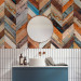 Modern Wallpaper Magma Mosaic of Colours 122325 additionalThumb 8