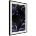 Wall Poster Lightness of Being - soap bubbles on a black background in an abstract motif 122625 additionalThumb 3