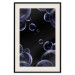 Wall Poster Lightness of Being - soap bubbles on a black background in an abstract motif 122625 additionalThumb 18