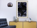 Wall Poster Lightness of Being - soap bubbles on a black background in an abstract motif 122625 additionalThumb 21