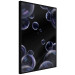 Wall Poster Lightness of Being - soap bubbles on a black background in an abstract motif 122625 additionalThumb 12