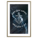 Wall Poster Hair like Water, Wavy like a Sea - English text on a sea background 123025 additionalThumb 14