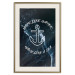 Wall Poster Hair like Water, Wavy like a Sea - English text on a sea background 123025 additionalThumb 19