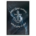 Wall Poster Hair like Water, Wavy like a Sea - English text on a sea background 123025 additionalThumb 18