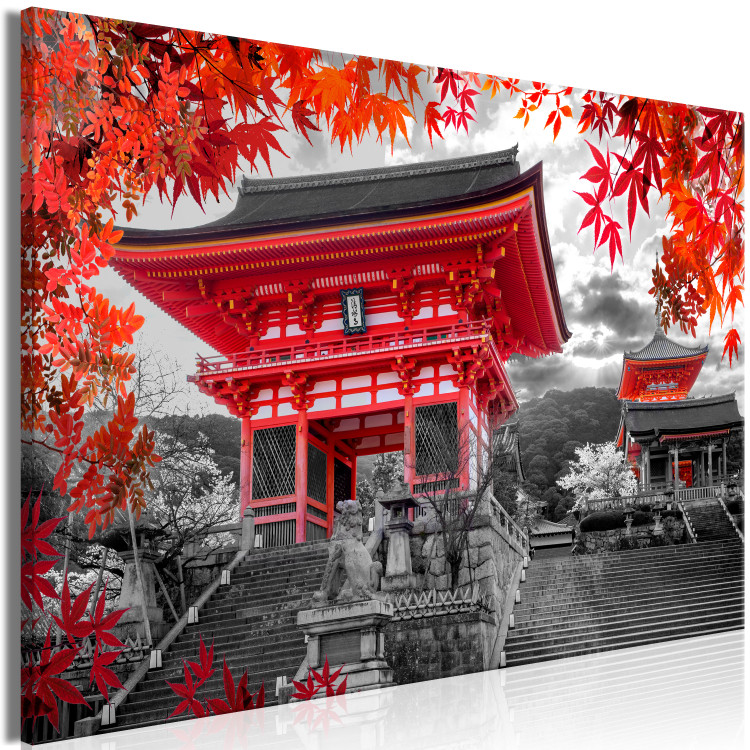 Canvas Art Print Kyoto, Japan (1 Part) Wide 123425 additionalImage 2