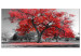 Large canvas print Autumn in the Park (Red) II [Large Format] 125625