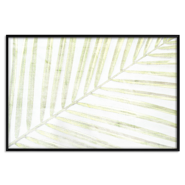 Poster Palm Leaf - light green leafy composition of a tropical plant 126825 additionalImage 18
