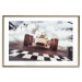 Wall Poster Target - sports composition with racing car and billows of smoke 129425 additionalThumb 14