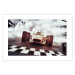 Wall Poster Target - sports composition with racing car and billows of smoke 129425 additionalThumb 19
