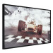 Wall Poster Target - sports composition with racing car and billows of smoke 129425 additionalThumb 11