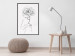 Wall Poster Sensual Blossom - line art of a woman and flowers with a flower on a light background 130825 additionalThumb 4