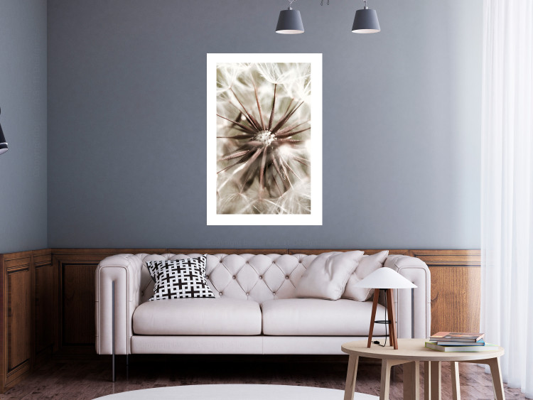 Wall Poster Close to Nature - summer composition with a delicate dandelion flower 135825 additionalImage 9