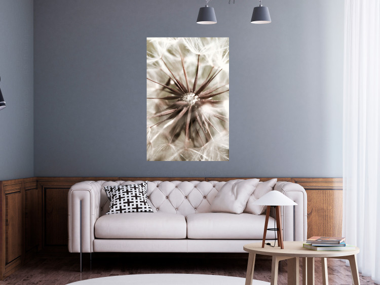 Wall Poster Close to Nature - summer composition with a delicate dandelion flower 135825 additionalImage 14