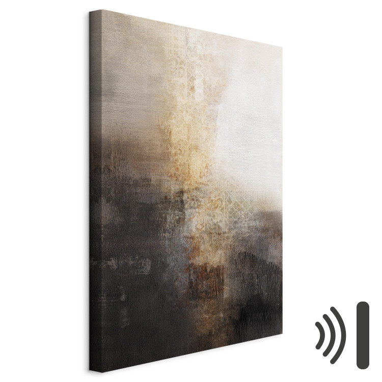 Canvas Art Print Explosion of Light (1-piece) - irregular textured abstraction 143825 additionalImage 8