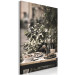 Canvas Food and Wine on the Table (1-piece) - still life among leaves 145225 additionalThumb 2
