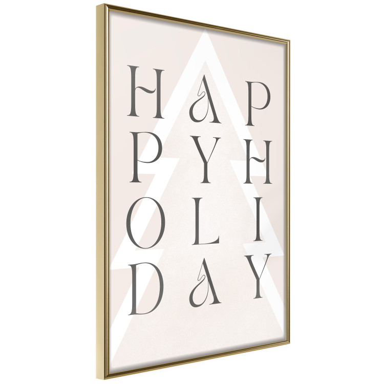 Wall Poster Best Wishes - Decorative Inscription on a Geometric Background 148025 additionalImage 6