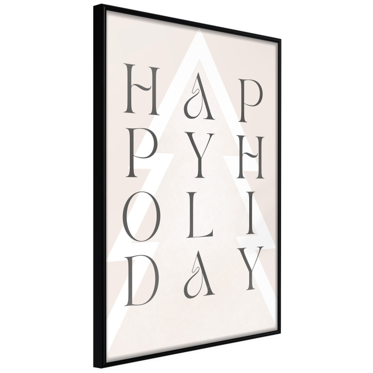 Wall Poster Best Wishes - Decorative Inscription on a Geometric Background 148025 additionalImage 5
