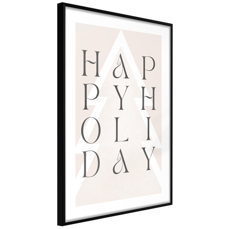 Wall Poster Best Wishes - Decorative Inscription on a Geometric Background 148025 additionalImage 8