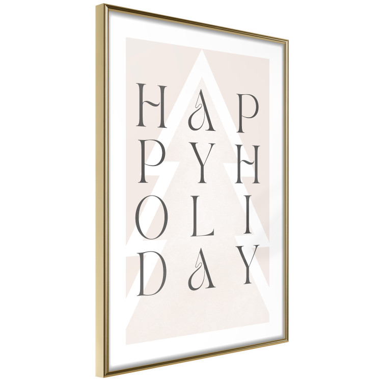 Wall Poster Best Wishes - Decorative Inscription on a Geometric Background 148025 additionalImage 7