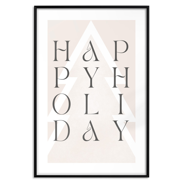 Wall Poster Best Wishes - Decorative Inscription on a Geometric Background 148025 additionalImage 25