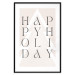 Wall Poster Best Wishes - Decorative Inscription on a Geometric Background 148025 additionalThumb 25
