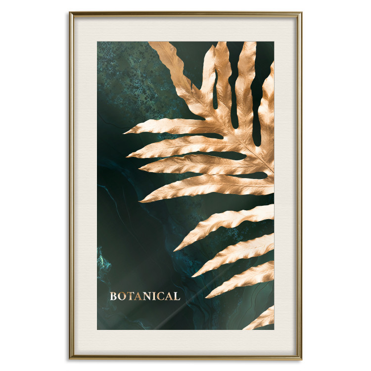 Poster Dazzling Leaf - Plant in the Sunlight Above the Surface of Emerald Waters 149725 additionalImage 27