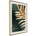 Poster Dazzling Leaf - Plant in the Sunlight Above the Surface of Emerald Waters 149725 additionalThumb 16