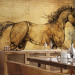 Wall Mural Animal Study - A Sketch of a Horse Inspired by Da Vinci’s Work 151025 additionalThumb 4