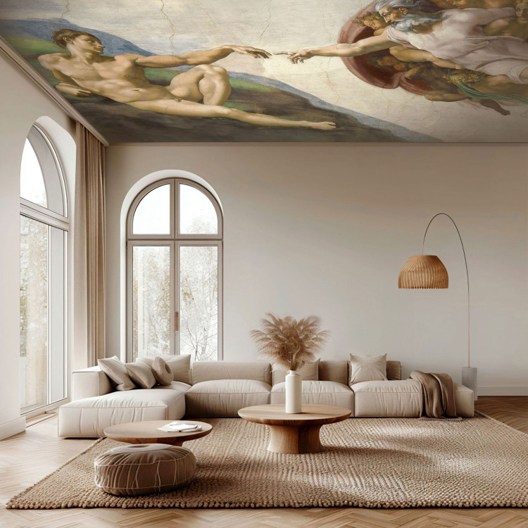 Wall Mural The Creation of Adam - A Classical Painting Composition for the Ceiling 159925