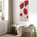 Canvas Print Painted Red Poppies (1-piece) - minimalist floral motif 46625 additionalThumb 4