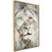 Poster Lion on the Chessboard - wild cat in a colorful geometric abstraction 114435 additionalThumb 14