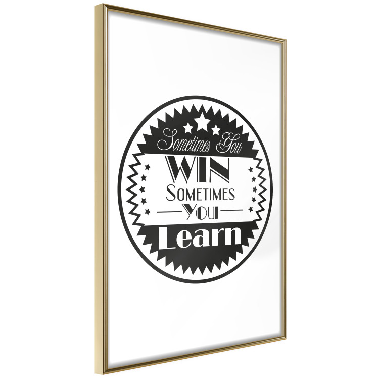 Wall Poster Sometimes You Win Sometimes You Learn - life message texts 114735 additionalImage 12