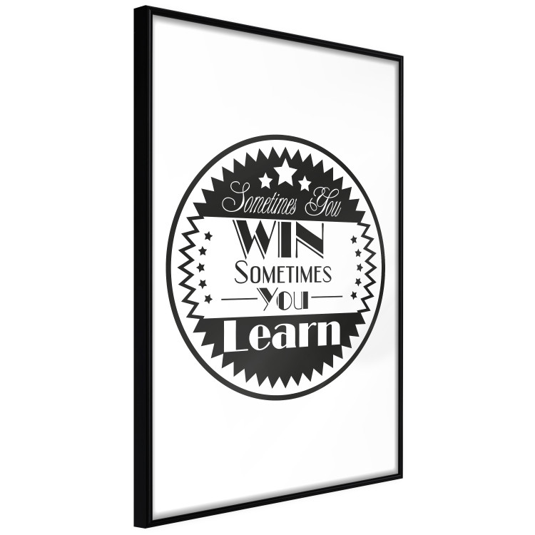 Wall Poster Sometimes You Win Sometimes You Learn - life message texts 114735 additionalImage 10