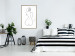 Poster Female Shapes - minimalist black and white line art with a woman 115235 additionalThumb 13