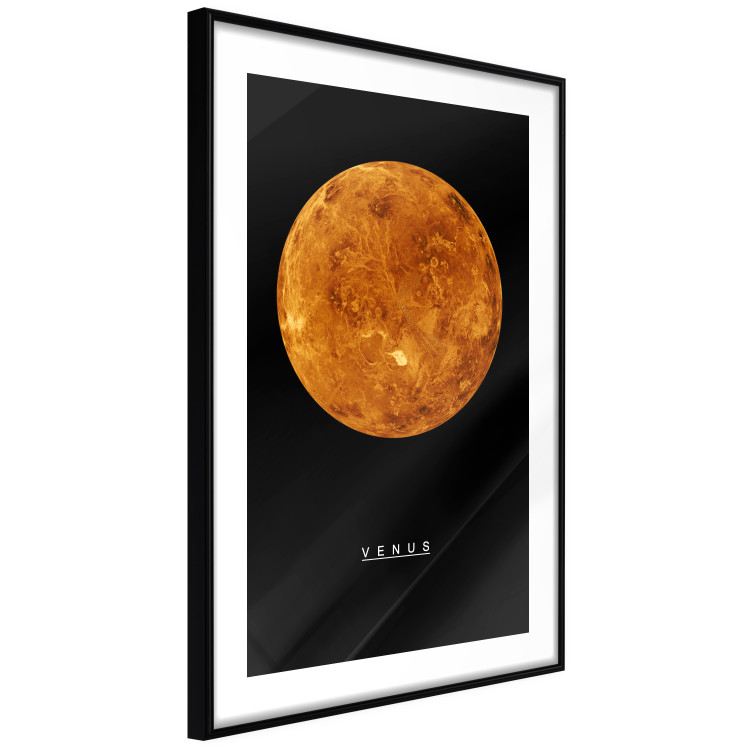 Wall Poster Venus - English text and orange planet against a black space backdrop 116735 additionalImage 11