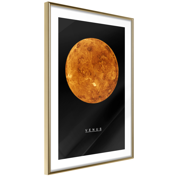 Wall Poster Venus - English text and orange planet against a black space backdrop 116735 additionalImage 8