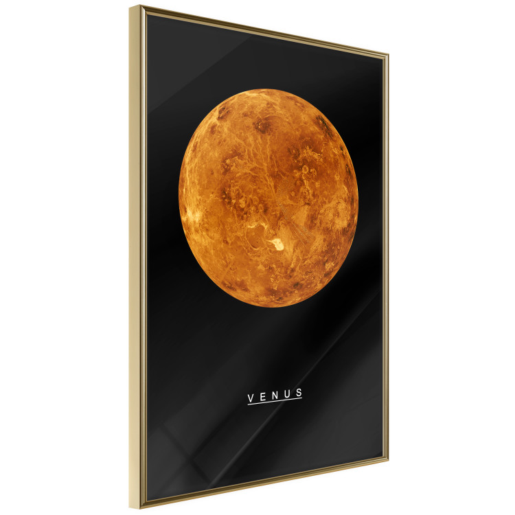 Wall Poster Venus - English text and orange planet against a black space backdrop 116735 additionalImage 12