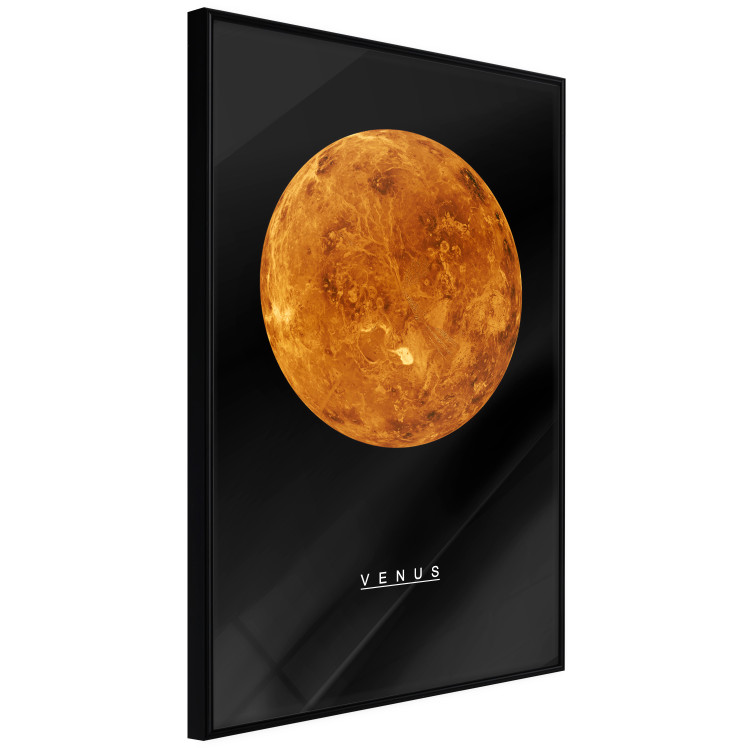 Wall Poster Venus - English text and orange planet against a black space backdrop 116735 additionalImage 12