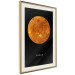 Wall Poster Venus - English text and orange planet against a black space backdrop 116735 additionalThumb 2