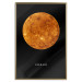 Wall Poster Venus - English text and orange planet against a black space backdrop 116735 additionalThumb 20