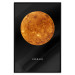 Wall Poster Venus - English text and orange planet against a black space backdrop 116735 additionalThumb 24