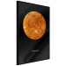 Wall Poster Venus - English text and orange planet against a black space backdrop 116735 additionalThumb 10