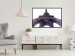Poster Architectural Hypnosis - purple Eiffel Tower from a frog's perspective 117935 additionalThumb 3