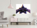 Poster Architectural Hypnosis - purple Eiffel Tower from a frog's perspective 117935 additionalThumb 16