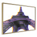 Poster Architectural Hypnosis - purple Eiffel Tower from a frog's perspective 117935 additionalThumb 12